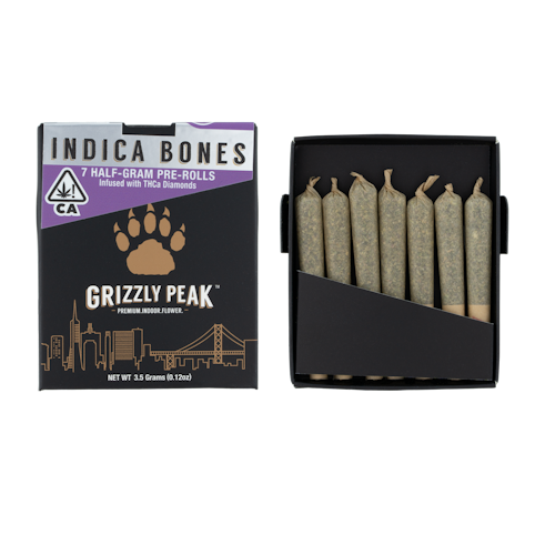 Grizzly peak - INDICA BONES 7 PACK