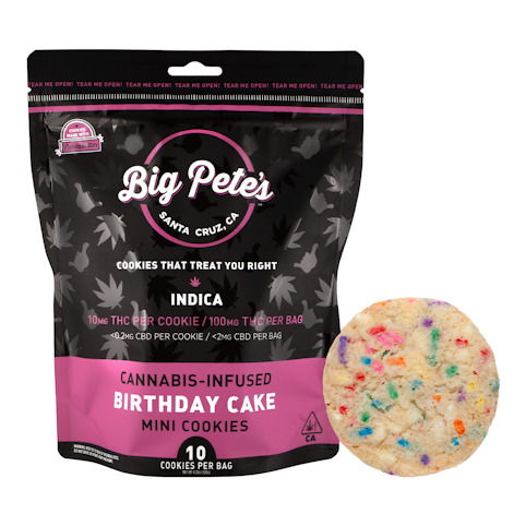 Big pete's treats - INDICA BIRTHDAY CAKE 10 PACK