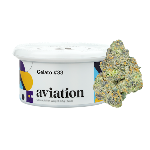 Aviation cannabis - GELATO #33 - 3.5G