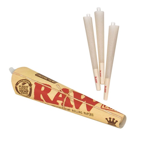 Raw - RAW KING CONES 3 PACK