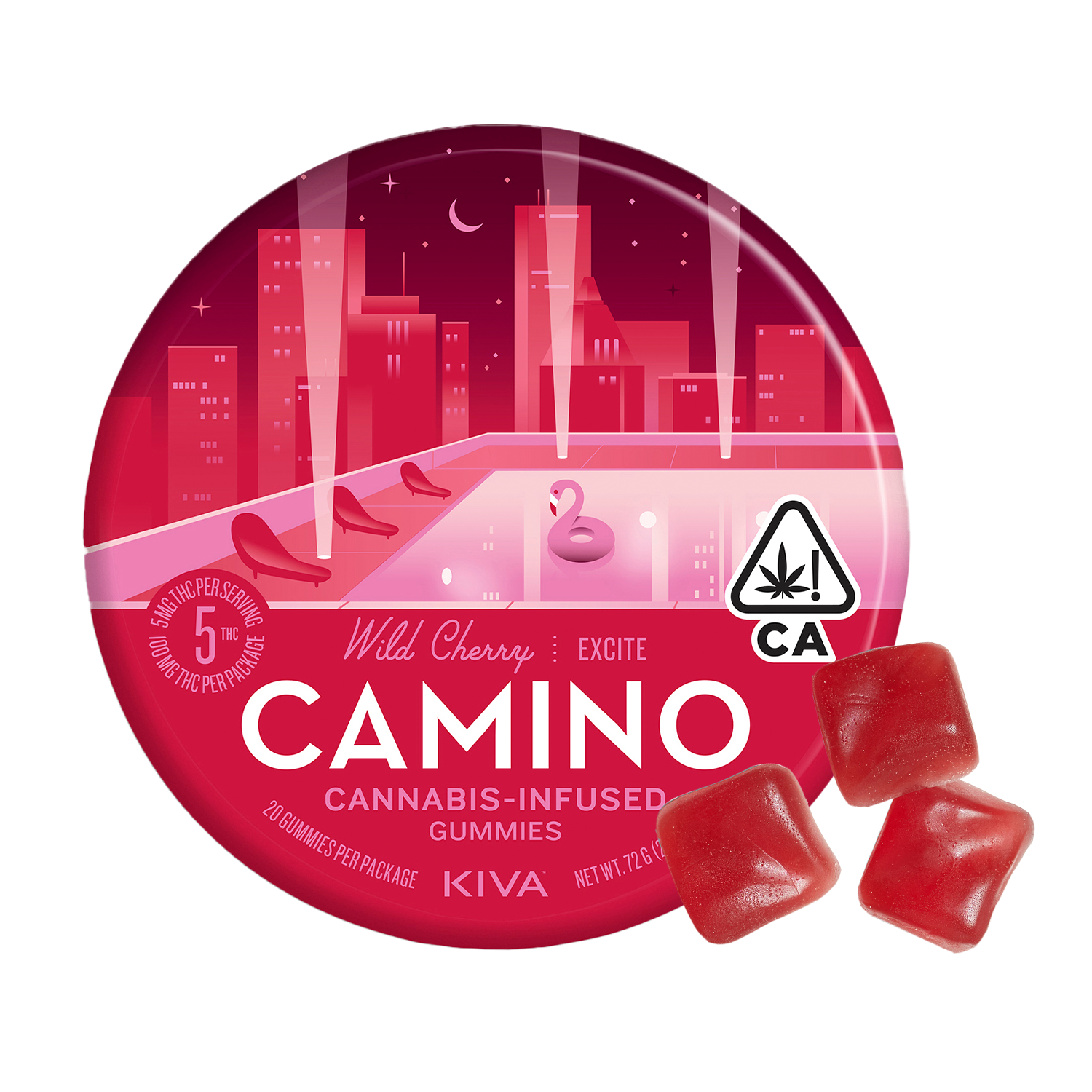 WILD CHERRY CAMINO GUMMY Airfield Supply Co. Cannabis Dispensary In